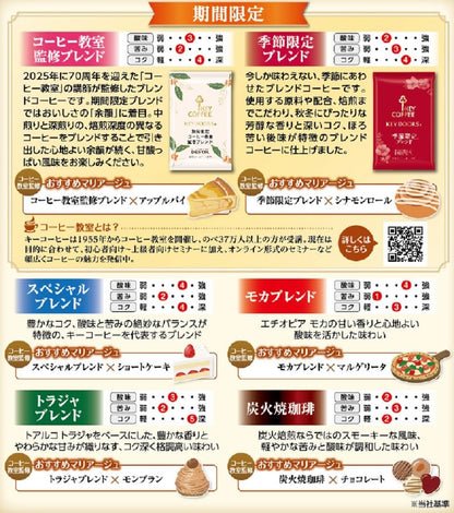 キーコーヒー ドリップ オン バラエティパック プレミアム インスタントコーヒー セレクション