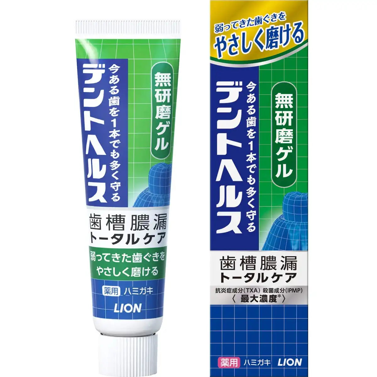 Dent Health Medicated Toothpaste 28G Non-Abrasive Gel to Prevent Perio