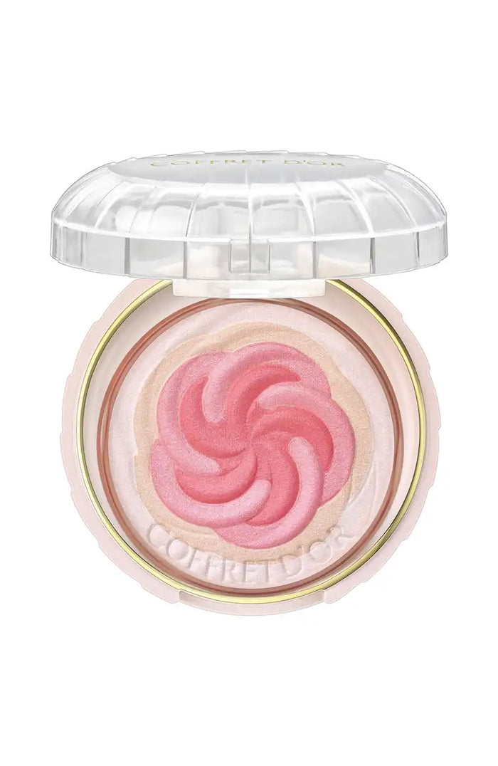 Coffret D'Or Cheek Smile Up Cheeks N02 Japan Sheer Pink [Discontinued]