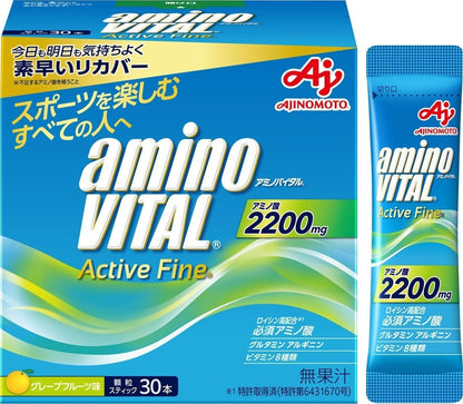 Amino Vital Active Fine Grapefruit Amino Acids Granules Ajinomoto