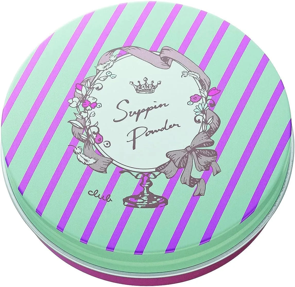 Club Yuagari Suppin Powder Pastel Rose Scent 26g - Facial Powder - Long-Lasting Face Powder