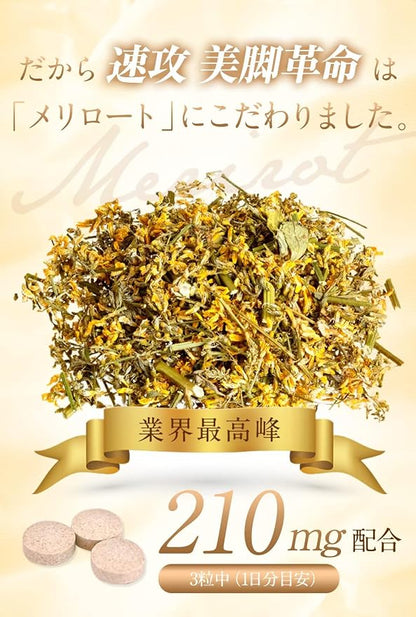 Total Beauty Design Co. Ltd Japan Juego de 5 piezas Fast-Acting Beauty Leg Revolution