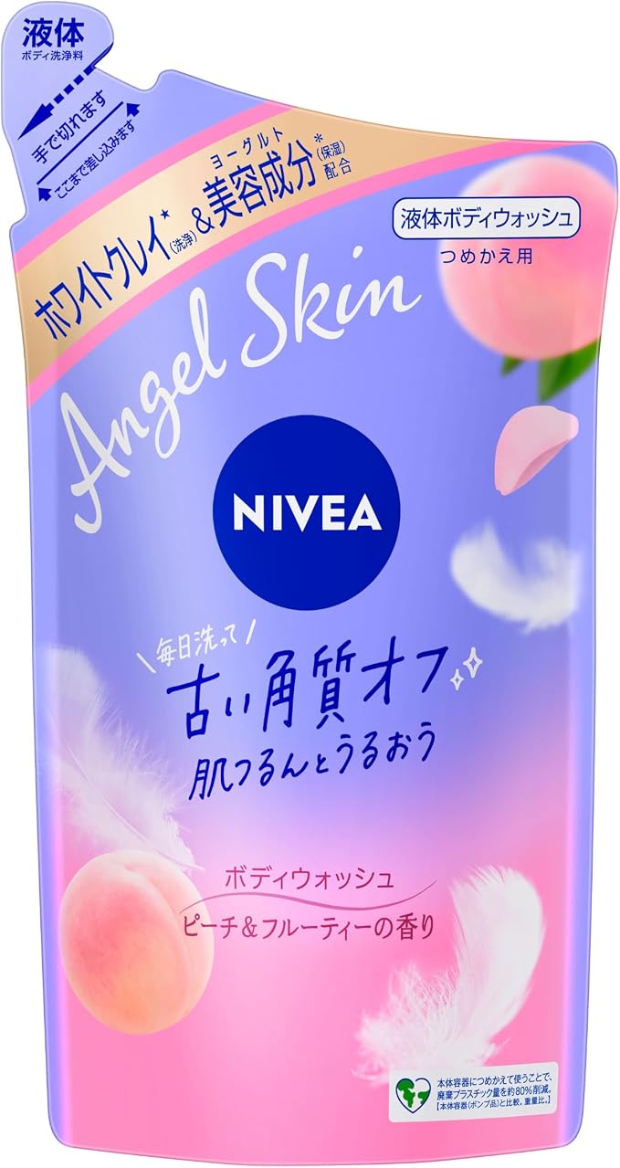Nivea Angel Skin Body Wash Peach & Fruity Scent Refill 360ml