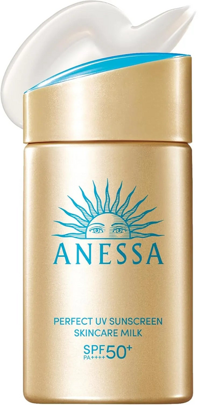 Anessa Perfect UV Sun Milk SPF50+ PA++++ Face & Body 60ml 5-Pack