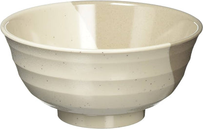 Endo Shoji Japan Gray Stone Udon Bowl Melamine Il-757 Rgl43