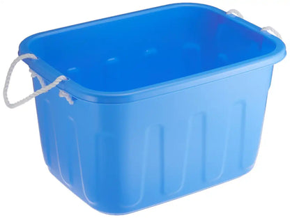 Sanko Plastic King Tab Square 36L Blue 505551 - Made In Japan