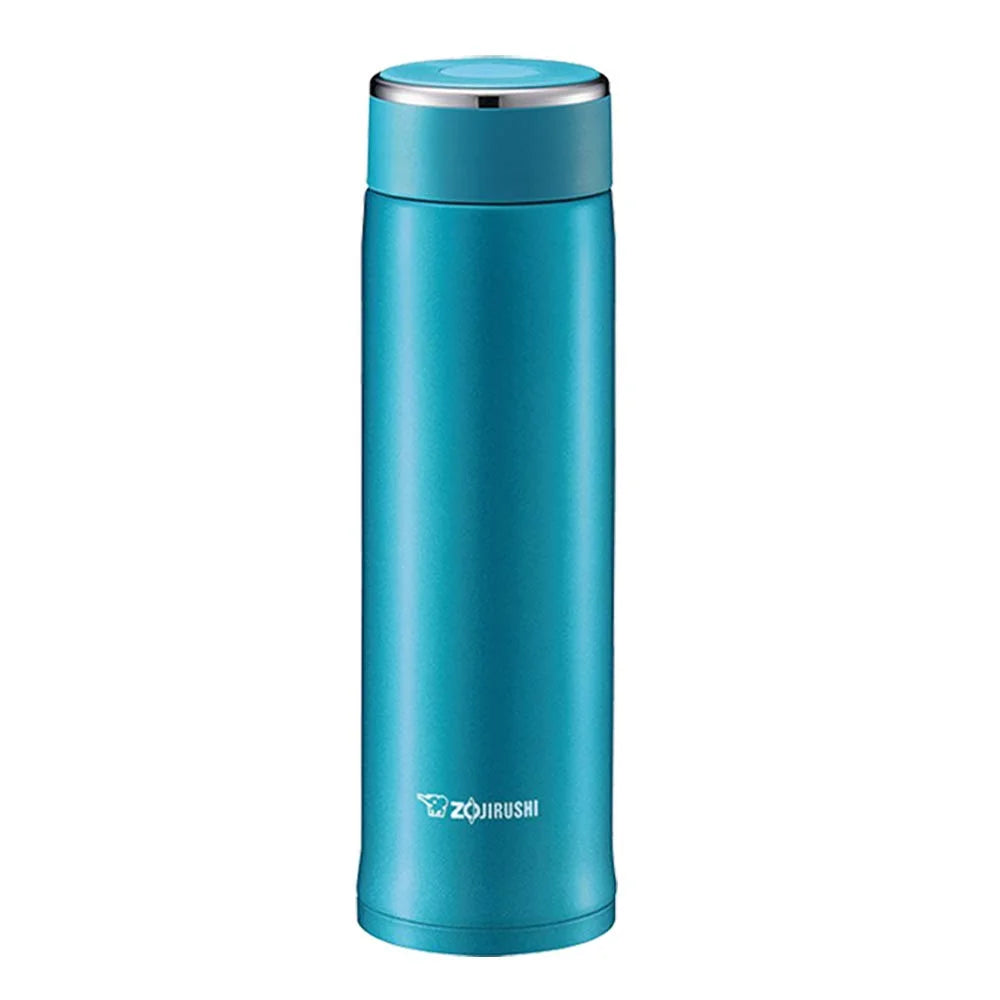 Zojirushi 480ml Stainless Steel Water Bottle Turquoise Blue SM-LA48-AV