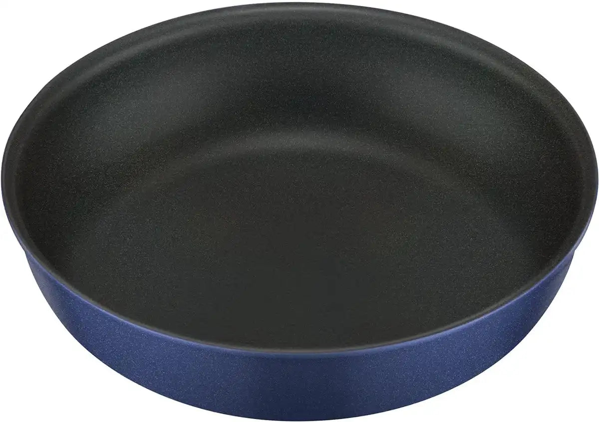 Thermos 20cm Indigo Blue Gas Stove-Only Frying Pan with Removable Handle
