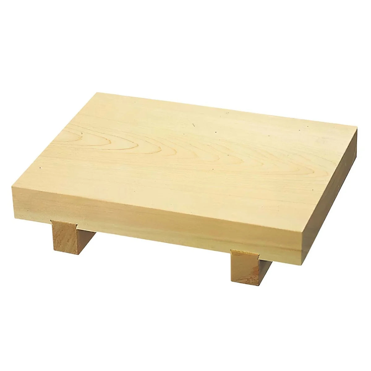 Shimojima Hinoki Cypress Wooden Sushi Geta Plate For 2 servings
