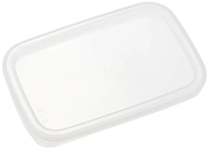 Noda Horo White Series Seal Lid For Rectangle Deep Dish Made In Japan