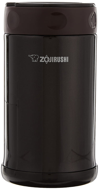 Zojirushi Dark Brown Food Jar 740Ml - Compact and Versatile Storage Solution