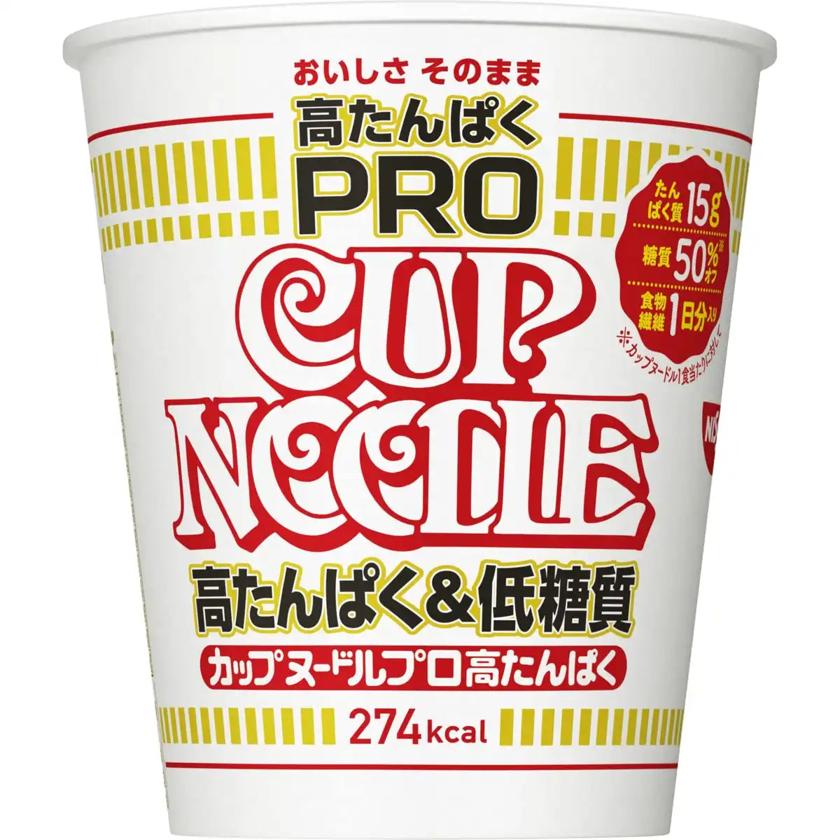 Nissin Cup Noodles Pro High Protein Low Sugar 1 Day Fiber 12 Pack Japa
