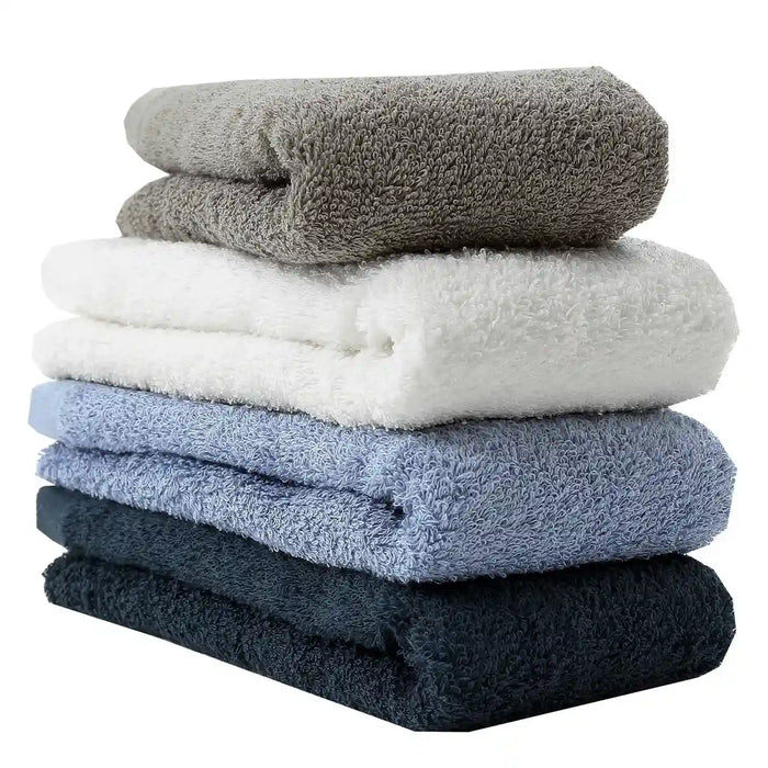 Hiorie Japan Face Towel Set 4 - Antibacterial Deodorizing Room Drying - Hotel Style Towel - Instant Absorption - Assorted 4 Colors