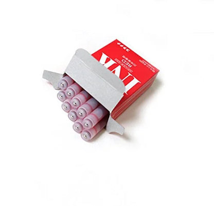 Platinum Fountain Pen Japan Cartridge Ink Red 10 Spsq-400#2