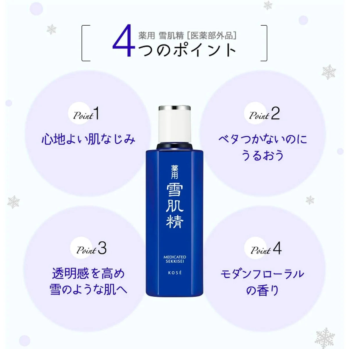 Sekkisei Medicinal Quasi-Drug Lotion 500ml - Hydrating Skincare Solution