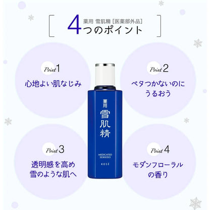 Sekkisei Medicinal Quasi-Drug Lotion 500ml - Hydrating Skincare Solution