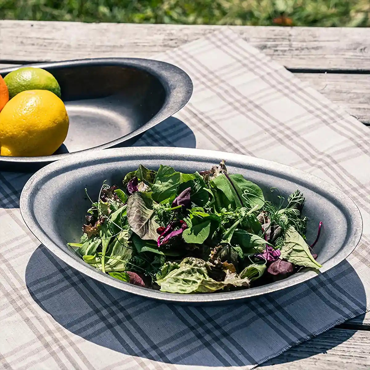 Aoyoshi Vintage Inox Stainless Steel Small Curry Plate Japan