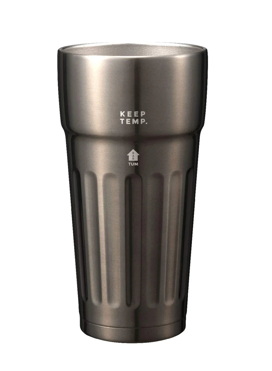 Cb Japan Brown 460Ml Stainless Steel Beer Glass Vacuum Insulated Tumbler - Japan