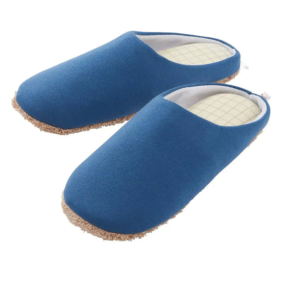 Lec Gekiochi-Kun Clean Room Shoes L 25-27Cm Navy Japan Microfiber Clea