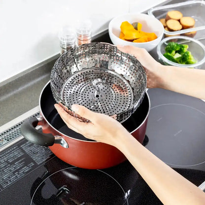 Mt-Torimatsu Stainless Steel Steamer Insert