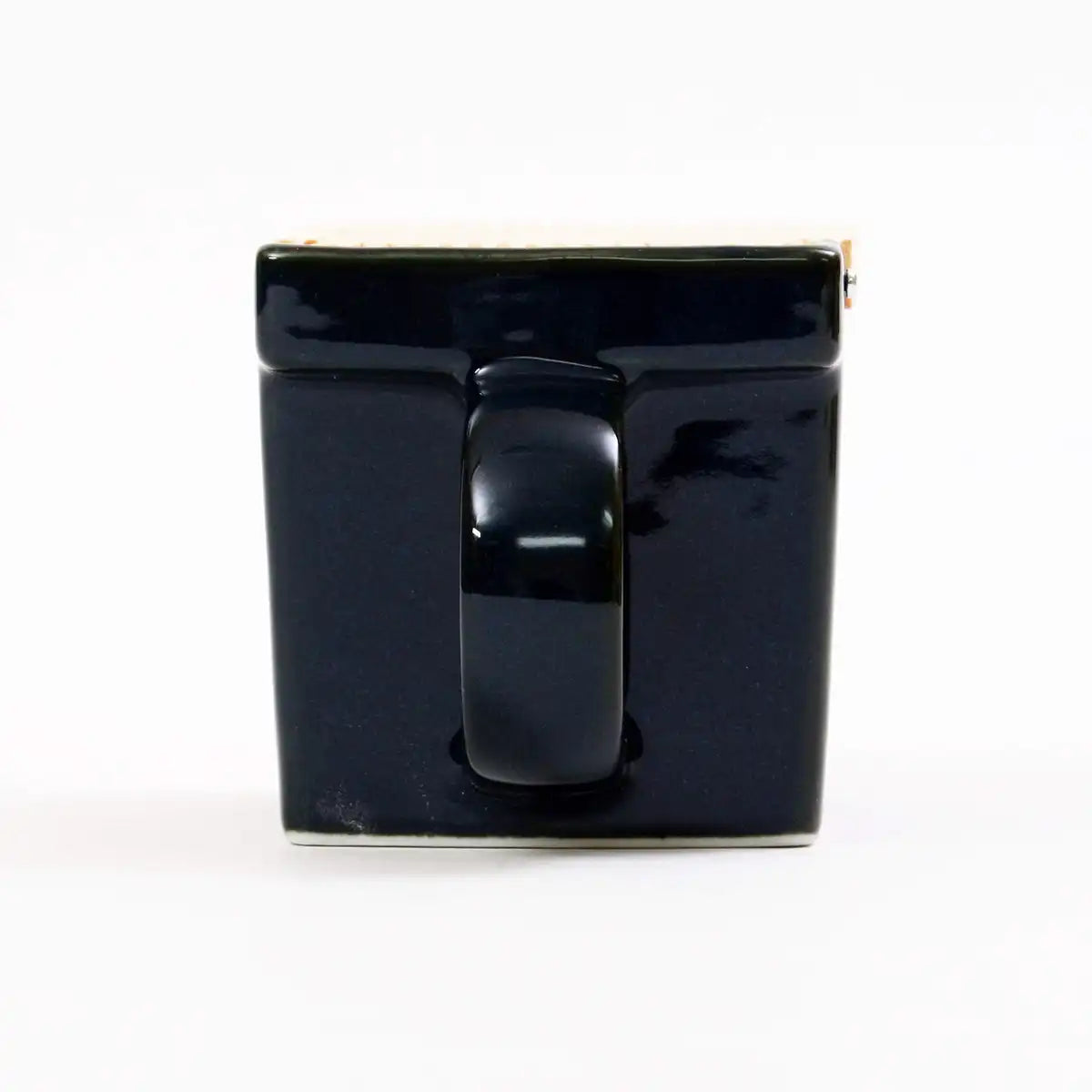 Zero Japan Ceramic Salt Box Navy Blue 420ml Kitchen Container