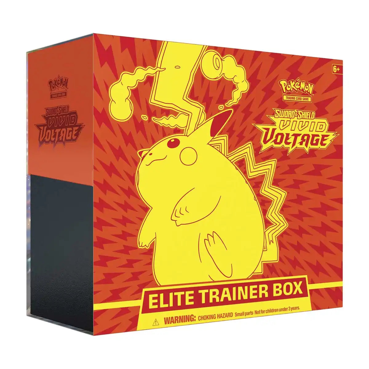 pokemon pikachu trainer card Sword & Shield Vivid Voltage Elite Trainer Box