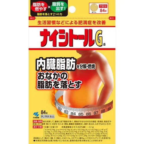 Naicitol Ga 84 Tablets For Self-Medication Taxation In Japan