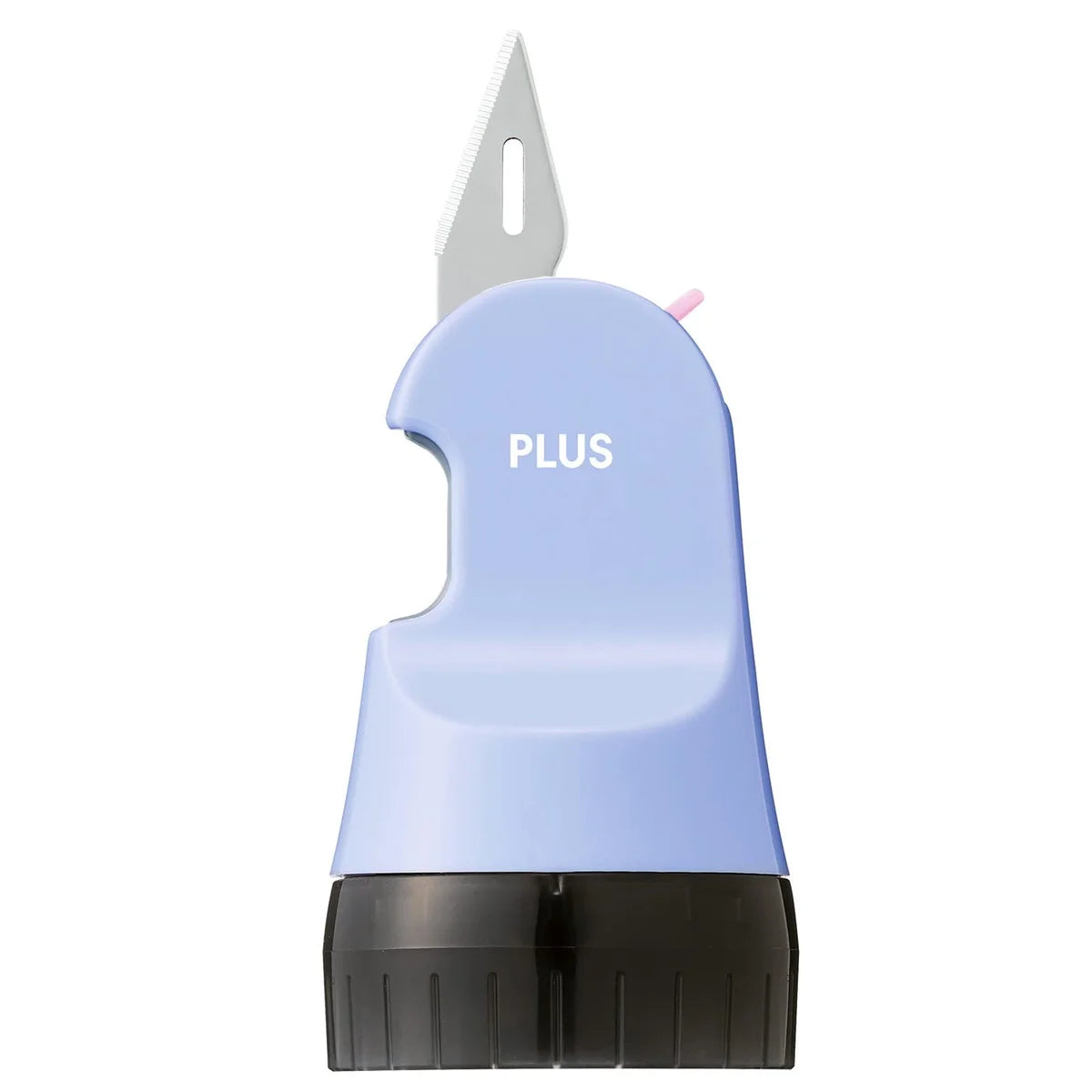 Plus Japan Personal Info Protection Stamp Cardboard Cutter Roller Box Opener Pale Blue [Disposable] 40-978 Is-580Cm