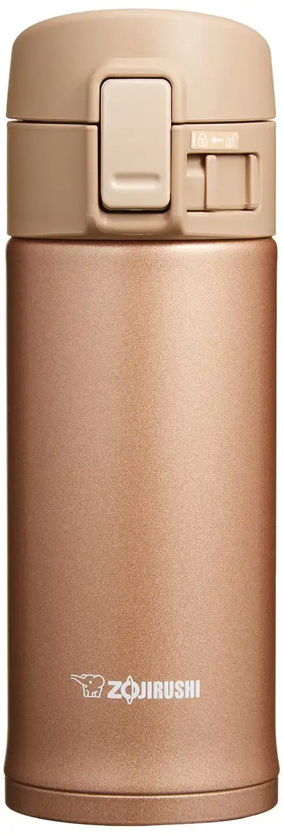 Zojirushi 360ml Direct Drinking Water Bottle in Rose Gold - Sm-Kc36-Nm