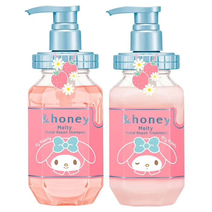Limited Edition &Honey My Melody Moisture Repair Shampoo 440ml