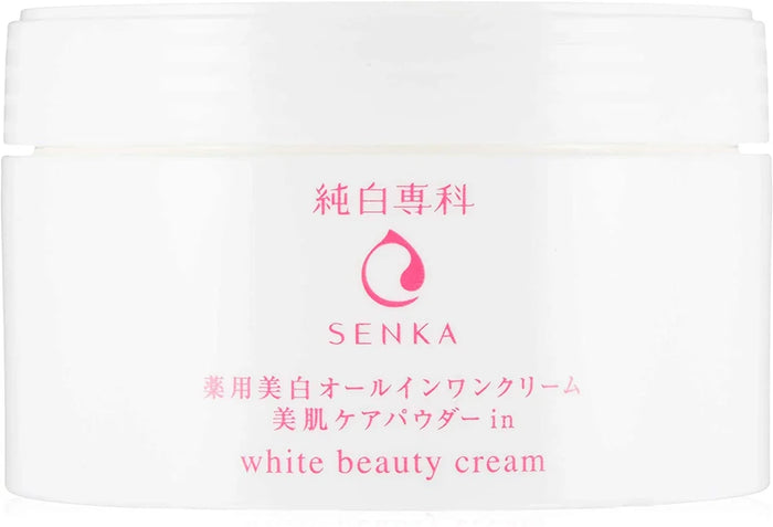 Medicated Pure White Senka Sappin Pure White Cream All In One 100g
