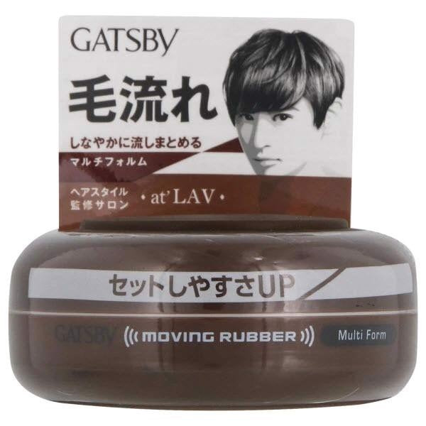 Gatsby Mandom Moving Rubber Hair Wax Multi Form 80g