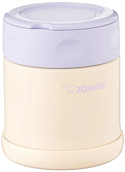 Zojirushi 9 Oz Stainless Steel Food Jar Pale Orange - Japan