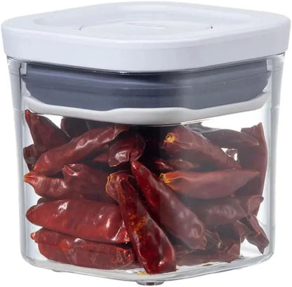 OXO Airtight Plastic Pop Storage Container Kitchen Organizer - 8cm Mini Square
 - 719812684994