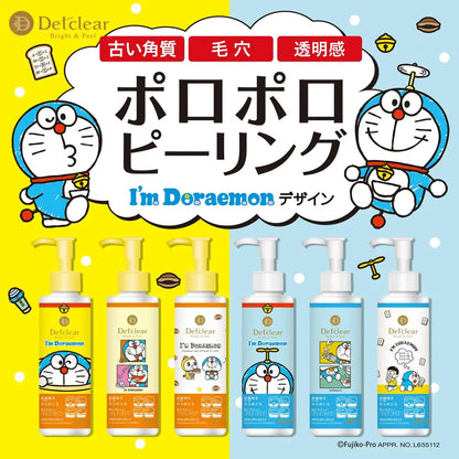 Det Clear Bright Peel Peeling Jelly Doraemon Fruit Scent 180ml Exfoliator Japan