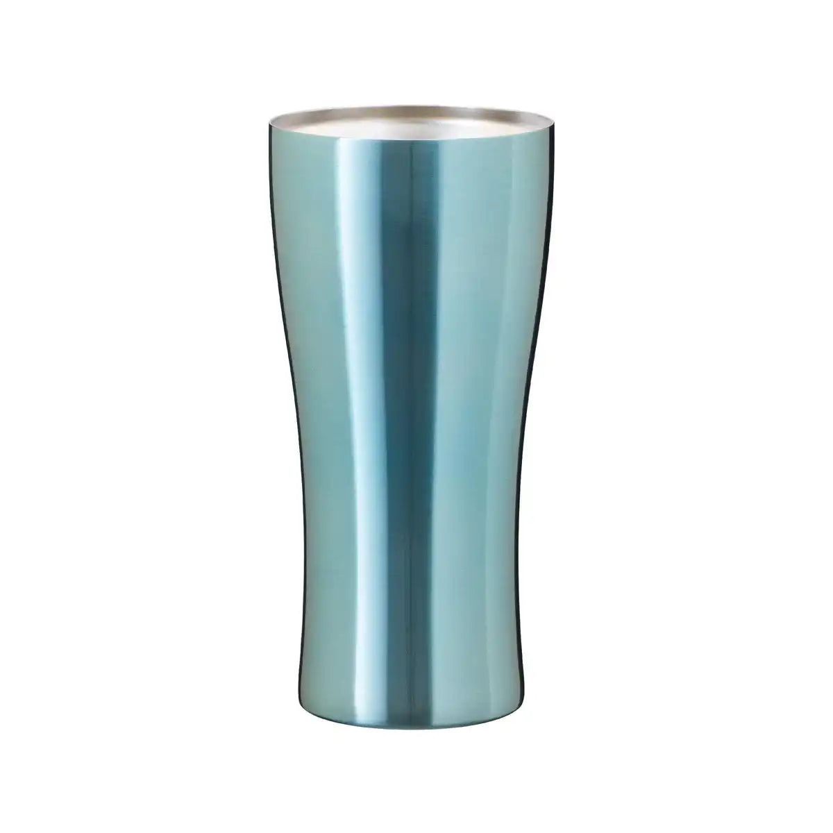 Atlas Ast-420Bl Thermal Insulated Stainless Steel Tumbler 420Ml Japan Lightweight Blue Vacuum Beer Highball