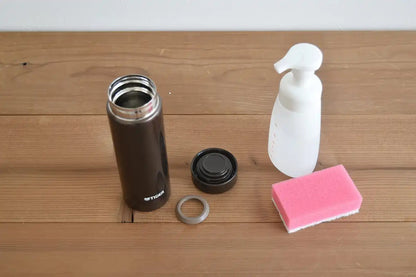 Tiger Thermos 300Ml Direct Drink Stainless Mini Bottle Sahara Mug Lightweight Dream Gravity Brown Mmp-G031-Tv Japan