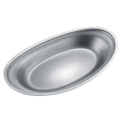 Aoyoshi Japan Vintage Inox Stainless Steel Curry Plate Small