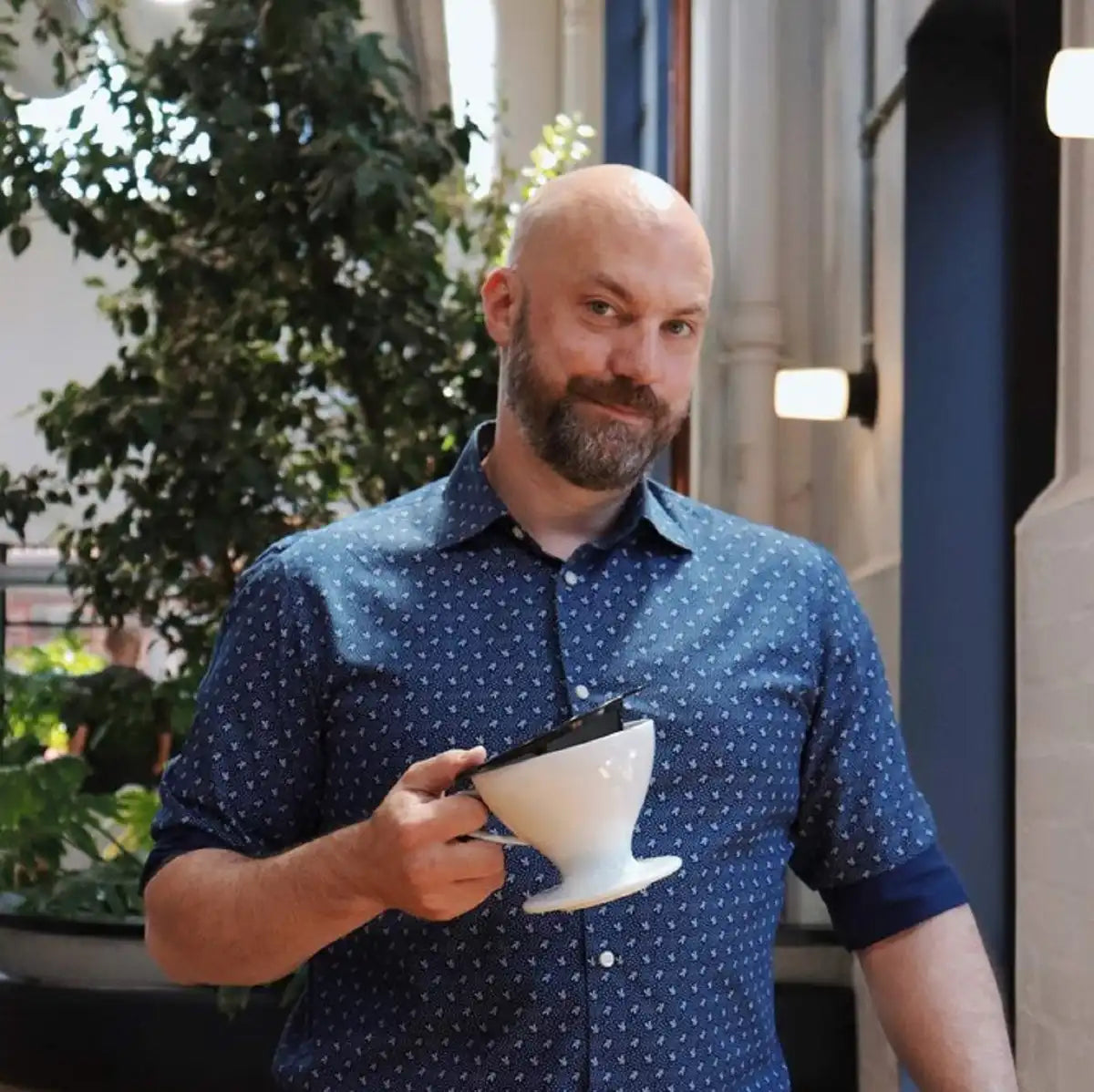 Hario Pete Licata Coffee Dripper W60 PDC-02-W 1-4Cups White Japan