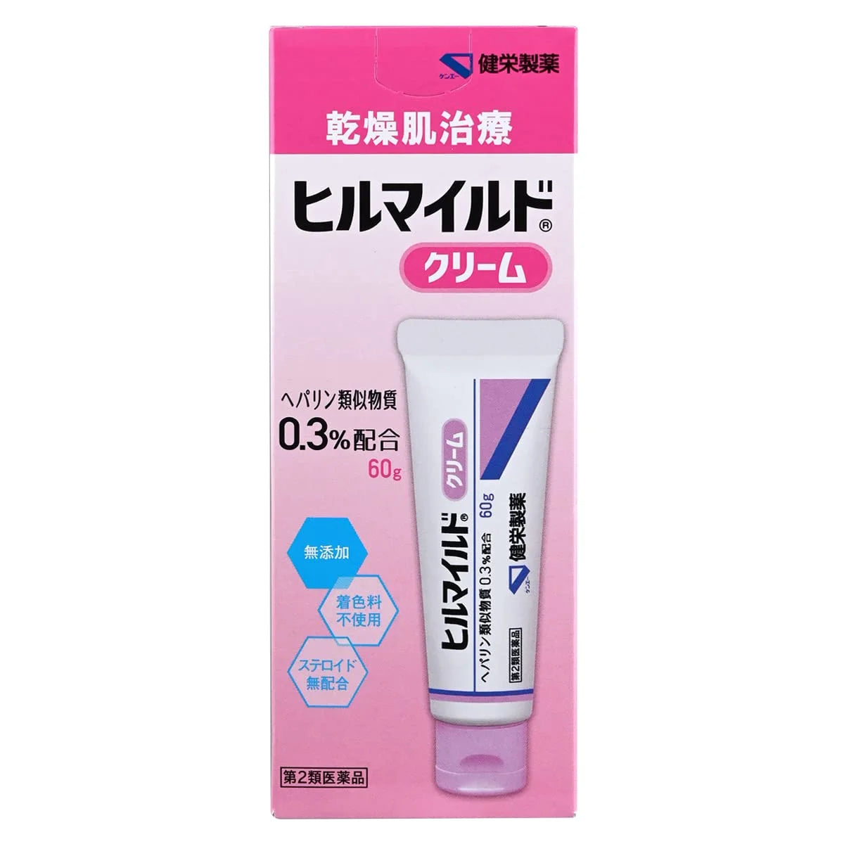 Kenei Pharmaceutical Hill Mild Cream 60G 2 Drugs