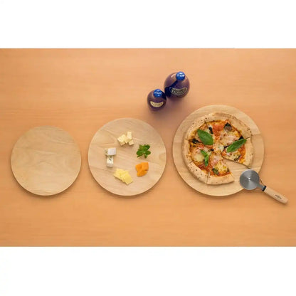 Swanson Rubberwood Pizza Serving Plate 33cm