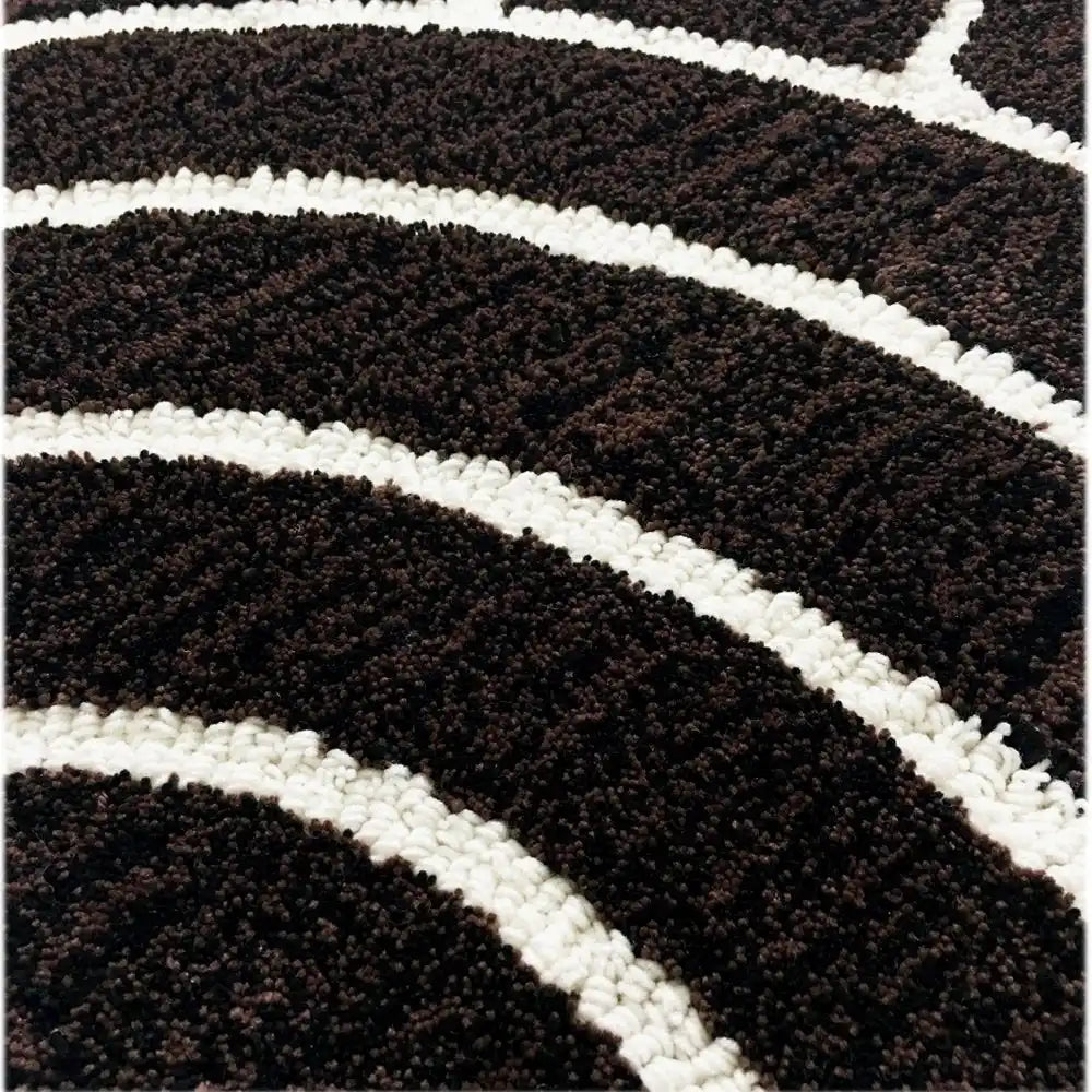 Senko M+Home Japan Bronx Toilet Mat Brown 60X60Cm Antibacterial Deodorant 20703
