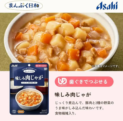 Manpuku Biyori Flavored Meat Potatoes Squeeze Snack