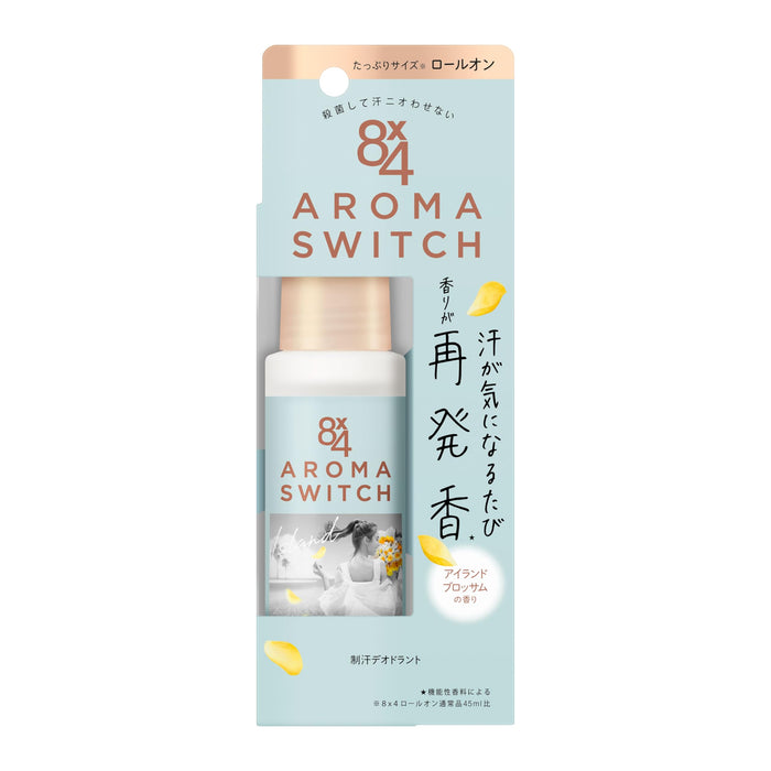 Eight Four 8X4 Aroma Switch Roll-On Deodorant - Island Blossom Scent