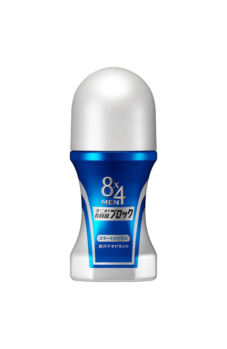 Eight Four Men's 8X4 Smart Citrus Roll-On 60Ml Antiperspirant Deodorant