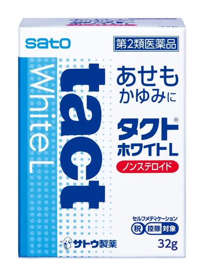 Sato Pharmaceutical Tact White L 32G [Class 2 OTC Drug]