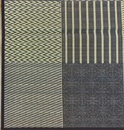 Ikehiko Corporation Rush Rug Carpet Japan Sashiko 191X300Cm Brown #1706940