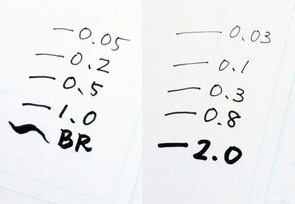 Deleter Neo Pico Line 3 Black Drawing Pens 10-Piece Set