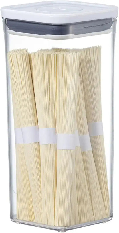 OXO Airtight Plastic Pop Storage Container Kitchen Organizer - Medium Square
 - 719812684956