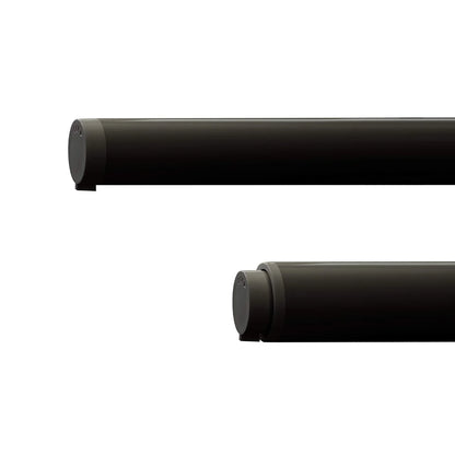 Moritaalumi Industry Indoor Clothesline Simple Laundry Bar Sen Japan Stretchable 1.28M-2.3M Max Load 10Kg Black